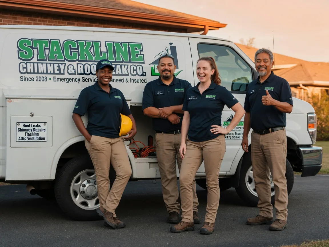 Chimney flashing repair company in Nashville, OH